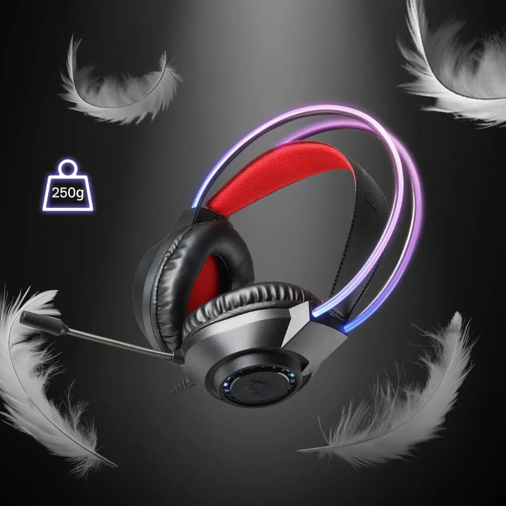 Redragon h231 scream gaming headset for immersive gaming experience - audio | headset 3.5