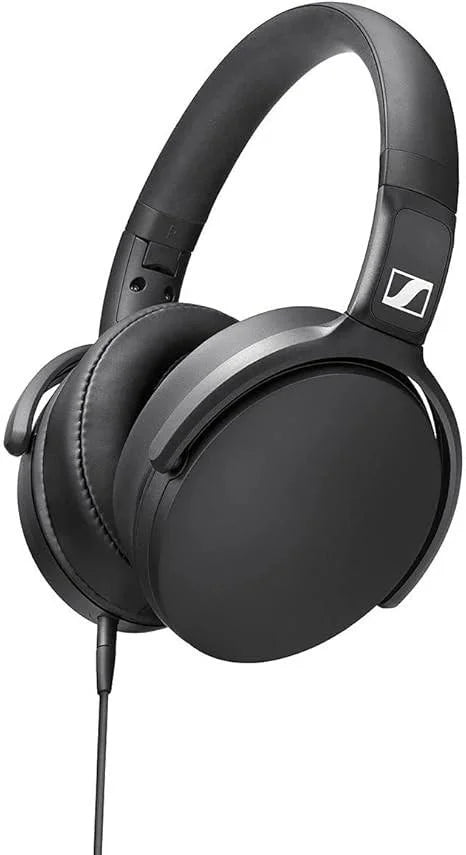 Sennheiser hd 400s closed-back over-ear wired headphones - audio | headset 3.5