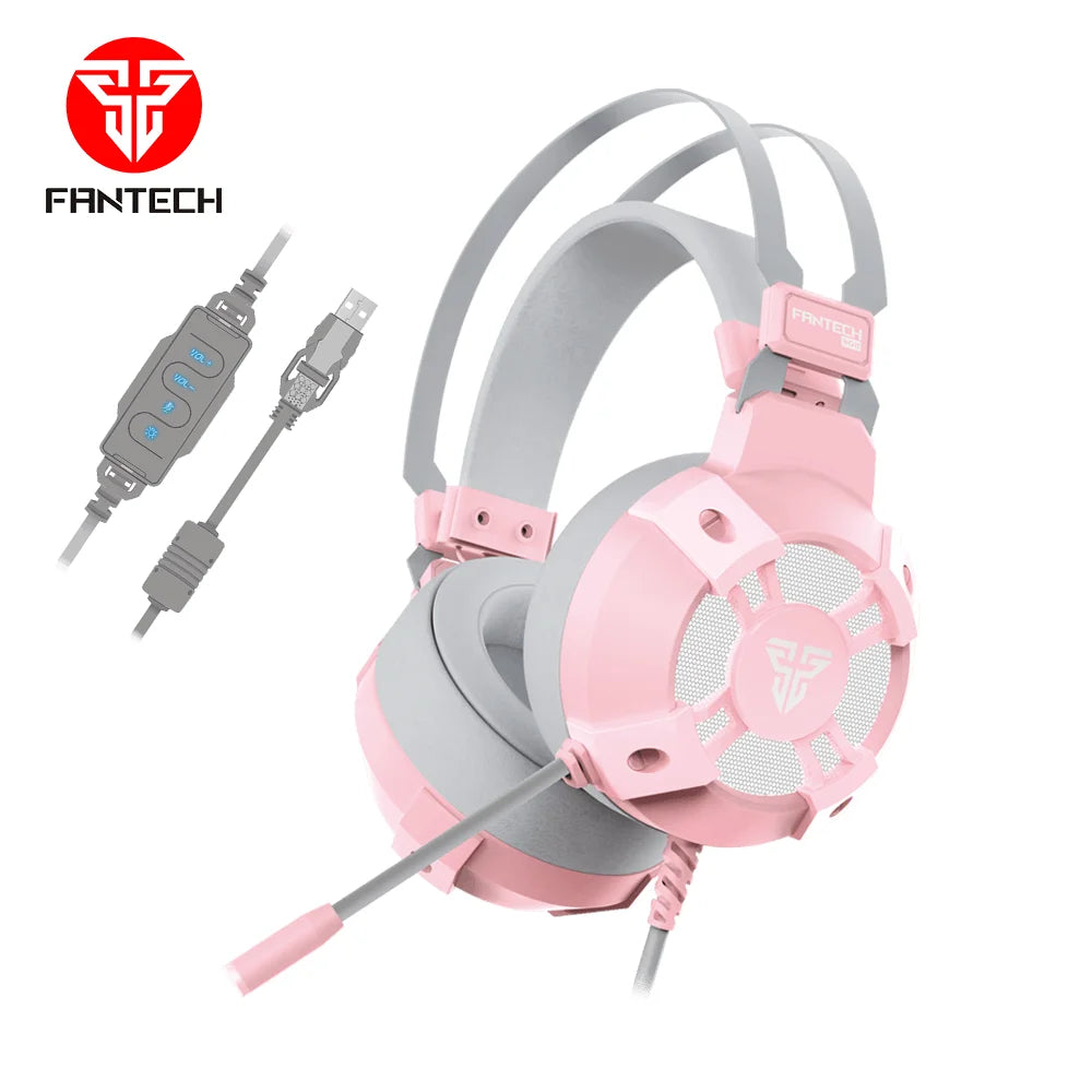 Fantech captain 7.1 hg11 - sakura edition - audio | headset 7.1