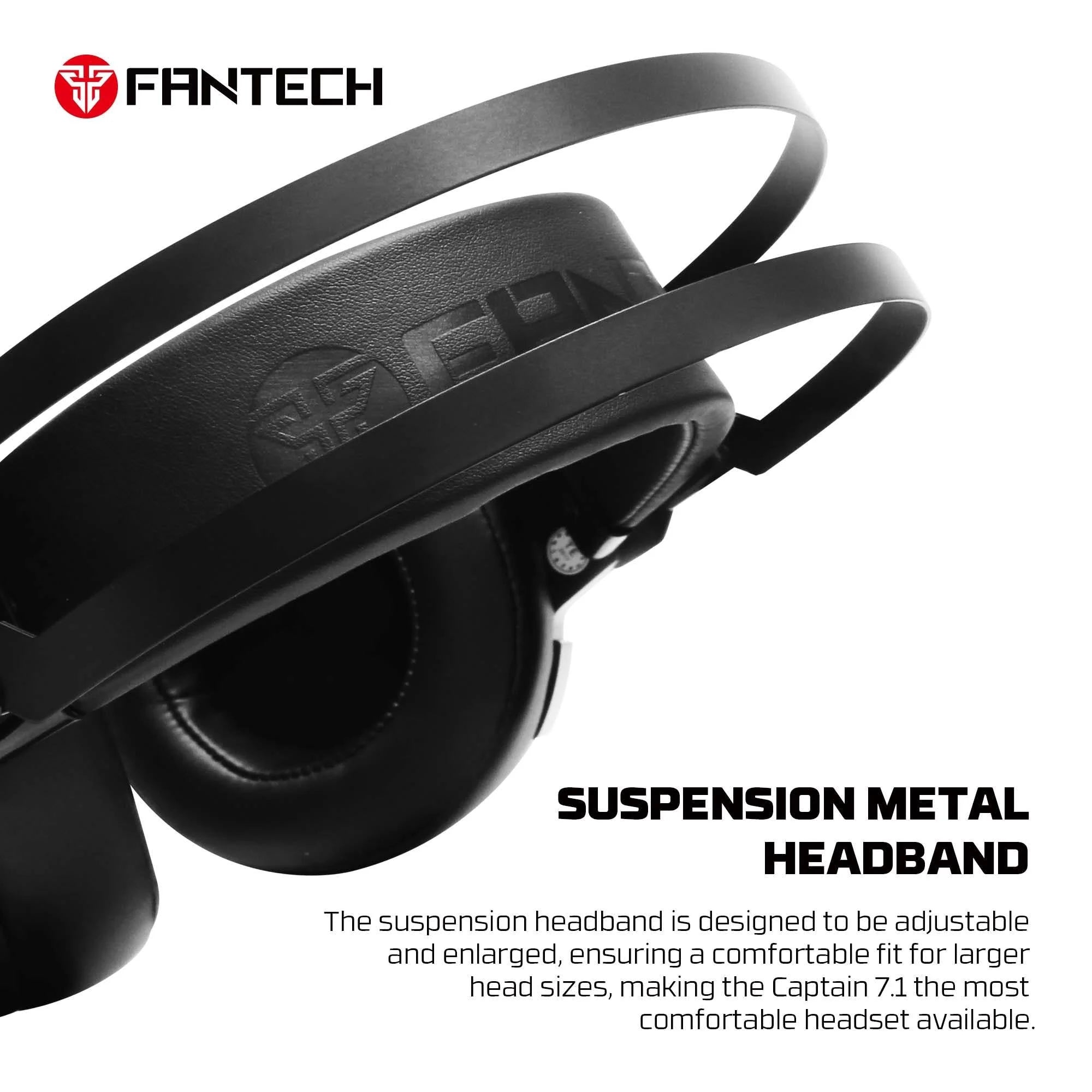 Fantech hg11 pro gaming headset - vibration space edition 7.1 surround sound - audio | headset 7.1