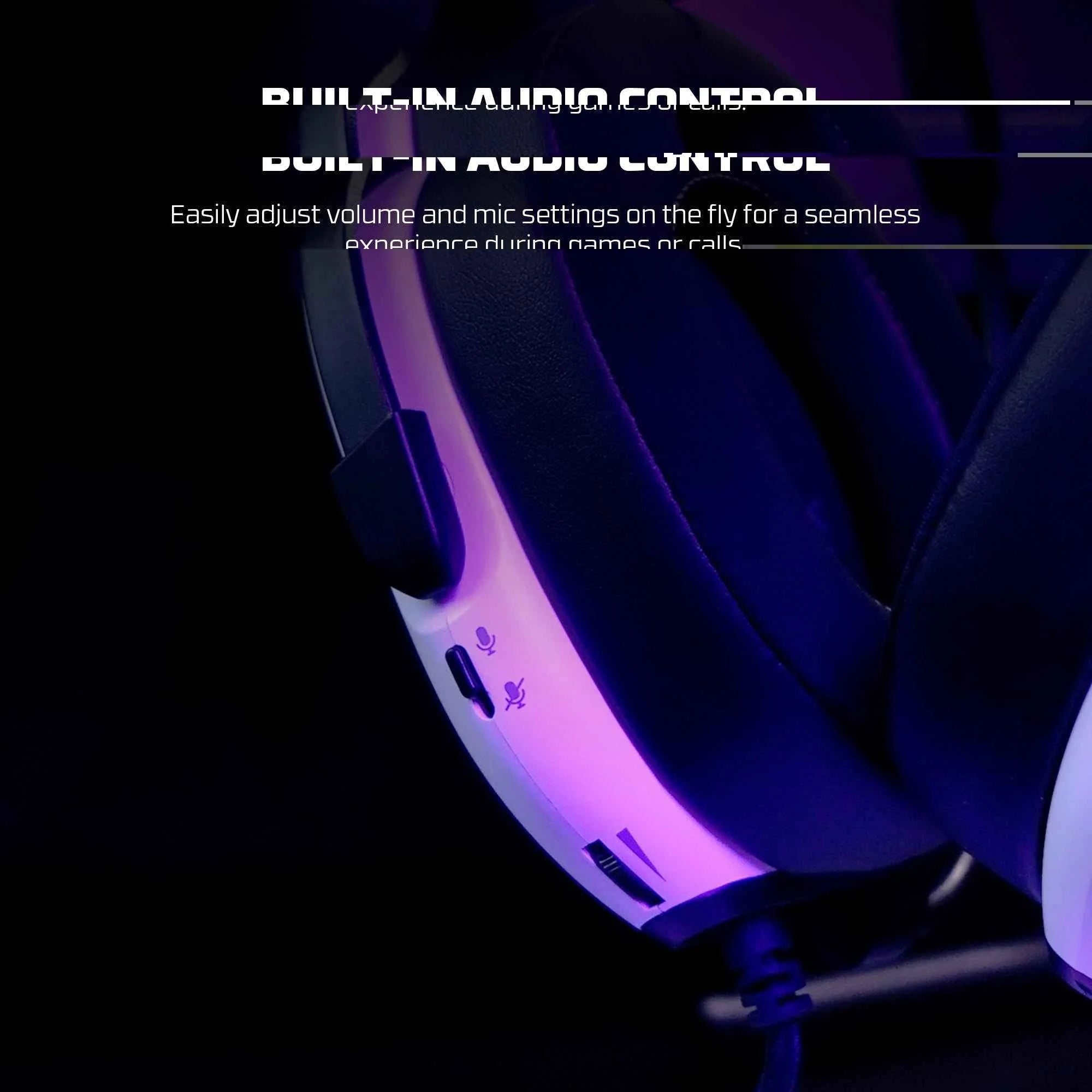 Fantech hg30 gaming headset - white 7.1 surround sound for immersive audio experience - audio | headset 7.1