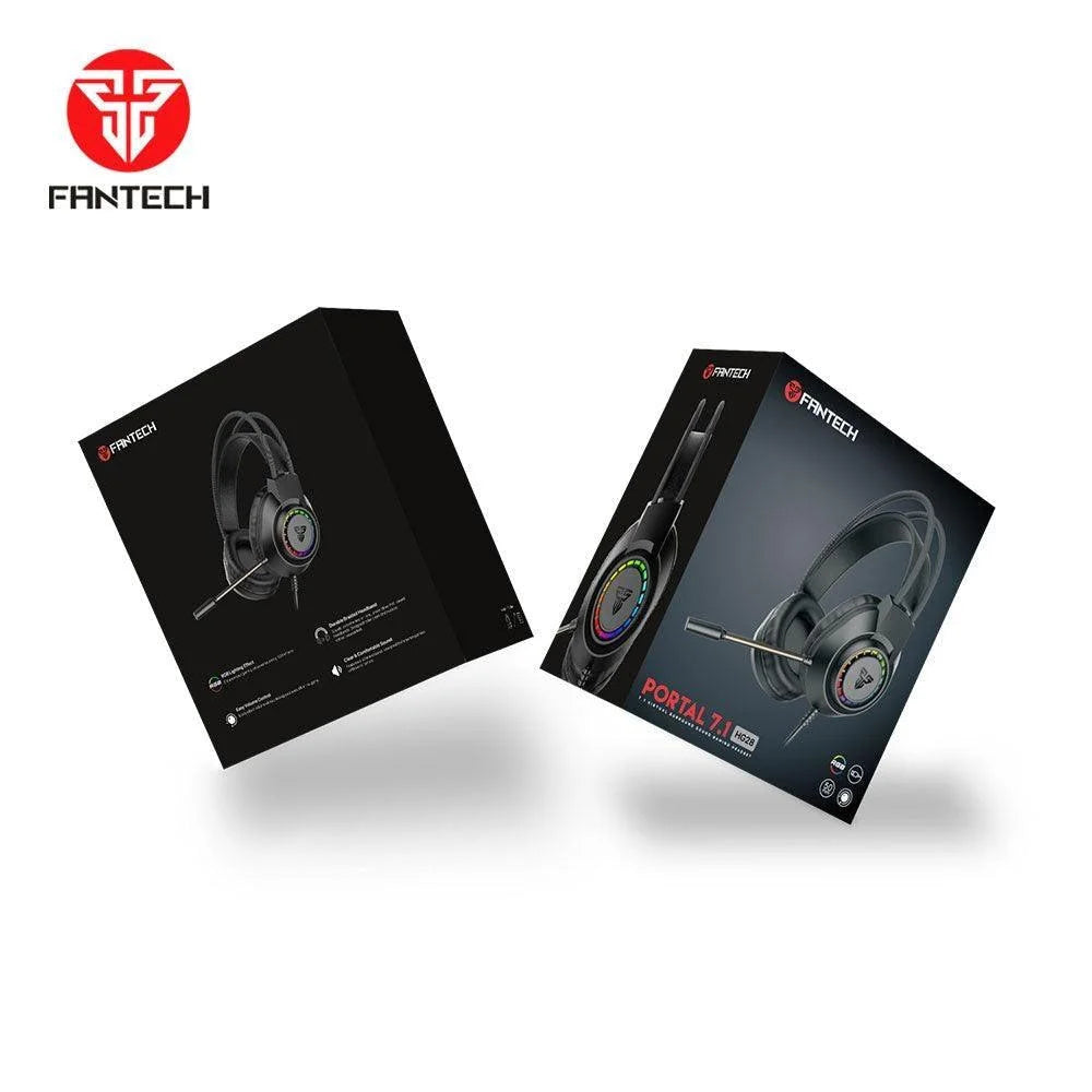 Fantech 7.1 gaming headset portal hg28 virtual surround sound - audio | headset 7.1