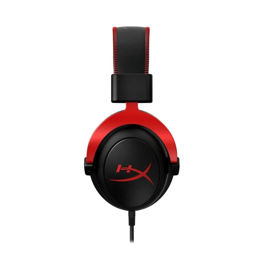 Hyperx cloud 2 gaming headset in red - superior sound quality and comfort - audio | headset 7.1