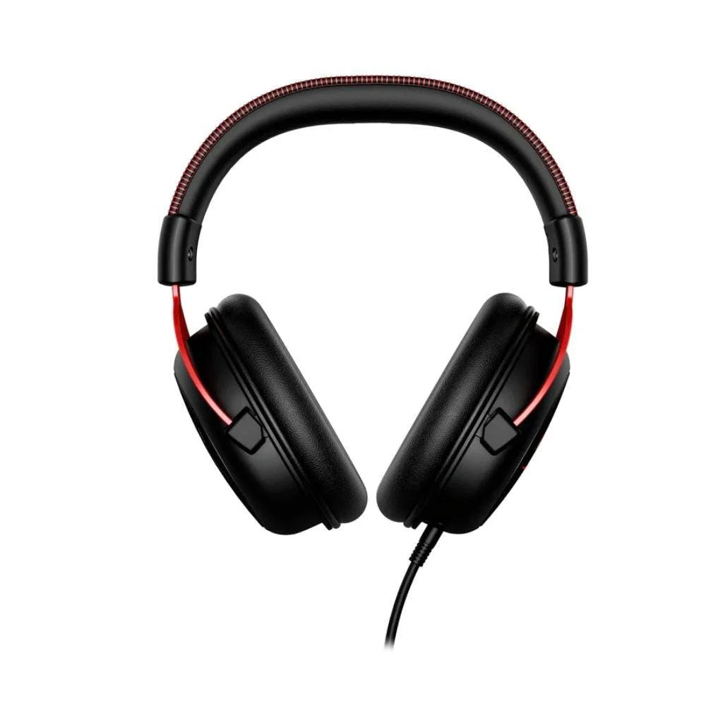 Hyperx cloud 2 gaming headset in red - superior sound quality and comfort - audio | headset 7.1
