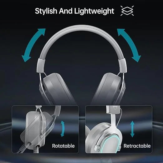 Machenike headset gx30 - gray - audio | headset 7.1
