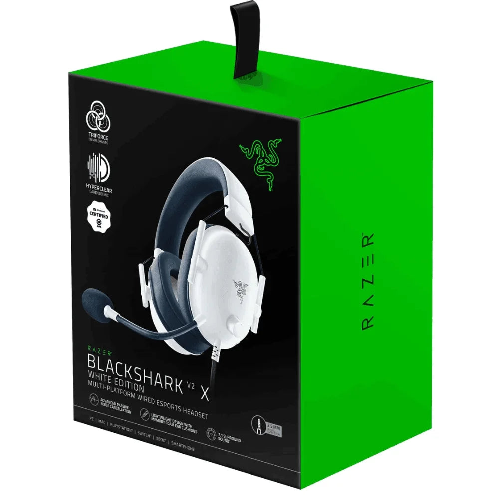 Razer blackshark v2 x wired gaming headset - audio | headset 3.5