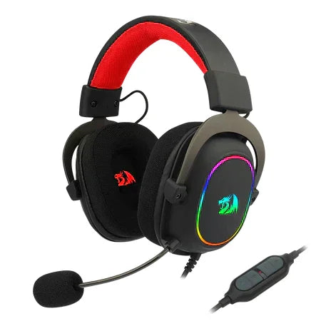 Redragon h510 zeus-x rgb gaming headset with 7.1 surround sound