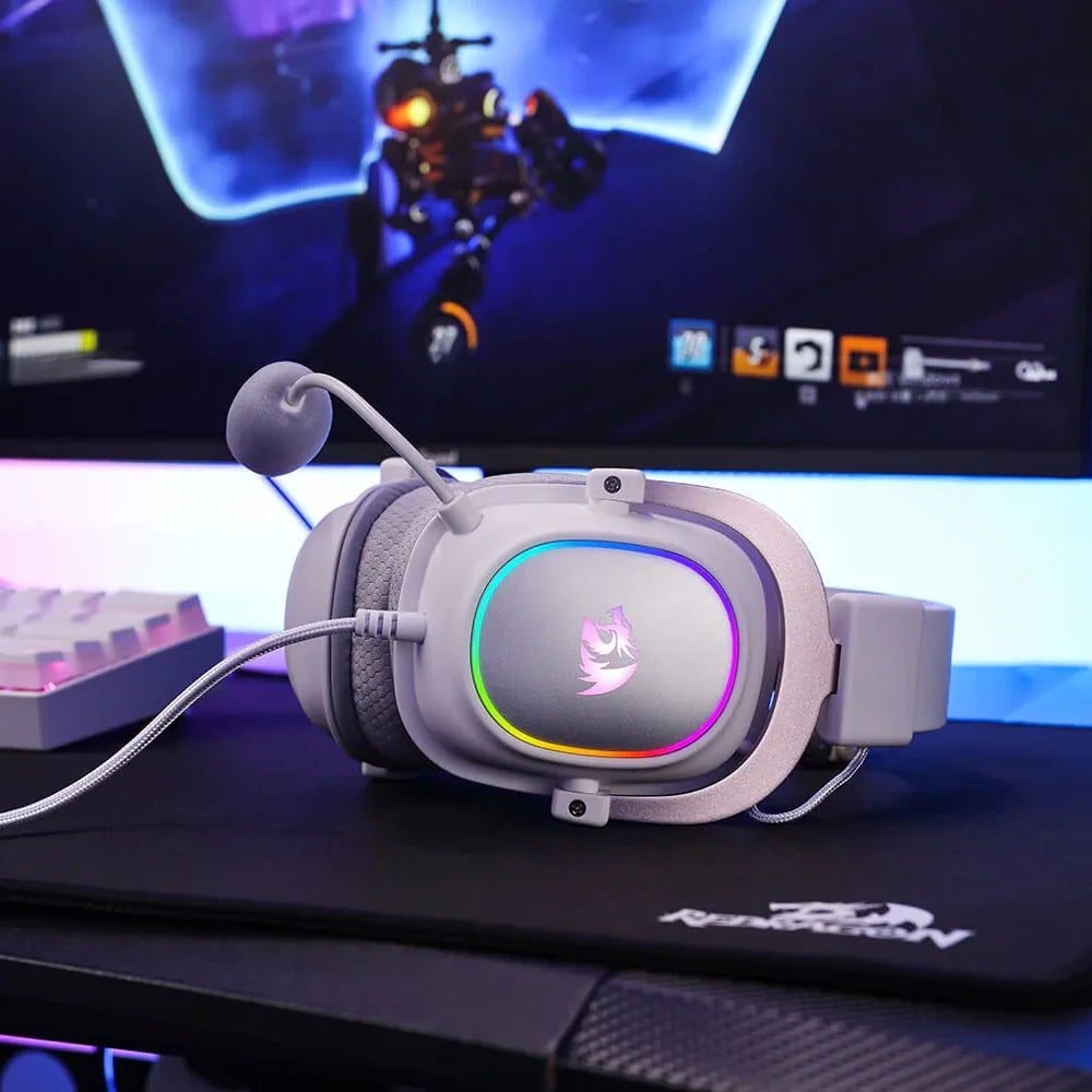 Redragon h510 zeus-x rgb gaming headset for ultimate audio experience
