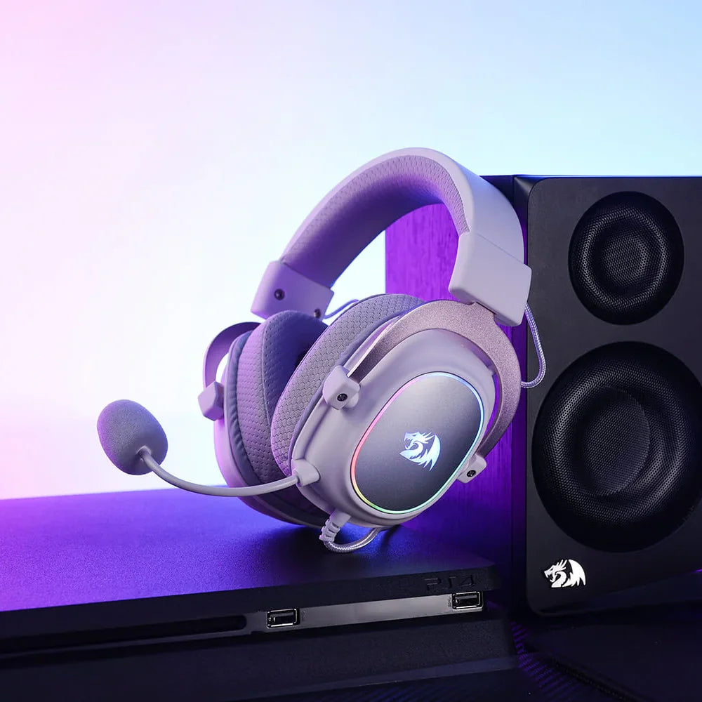 Redragon h510 zeus-x rgb gaming headset for ultimate audio experience