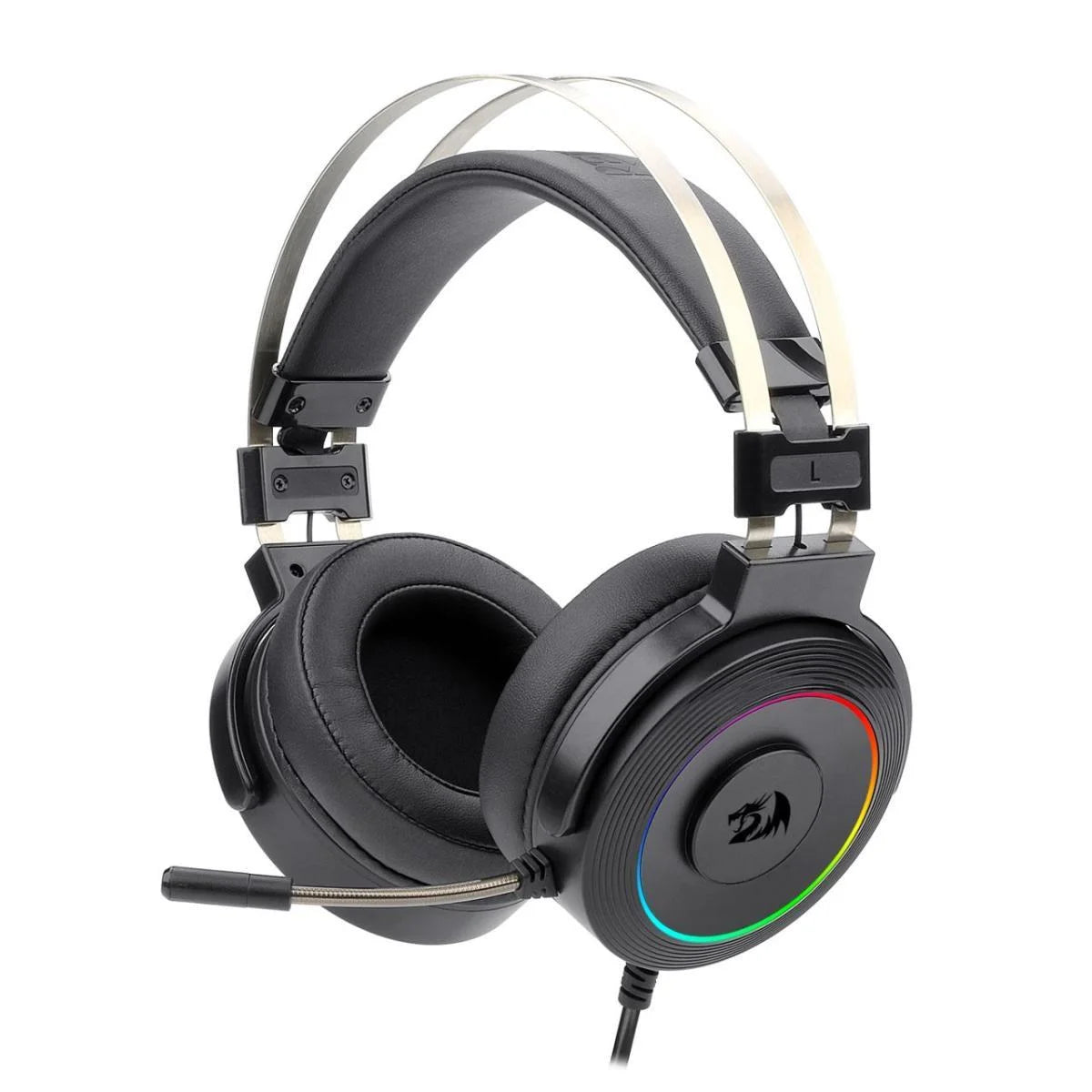 Redragon lamia h320-1 gaming headset - rgb backlighting wired 7.1 for immersive sound - audio | headset 7.1