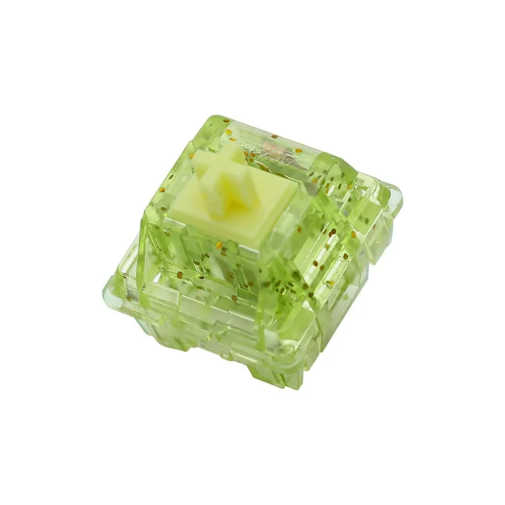 Ajazz x huano diced fruit mechanical keyboard switch tactile 45 + 1 pieces for keyboard diy - kiwi - keyboards