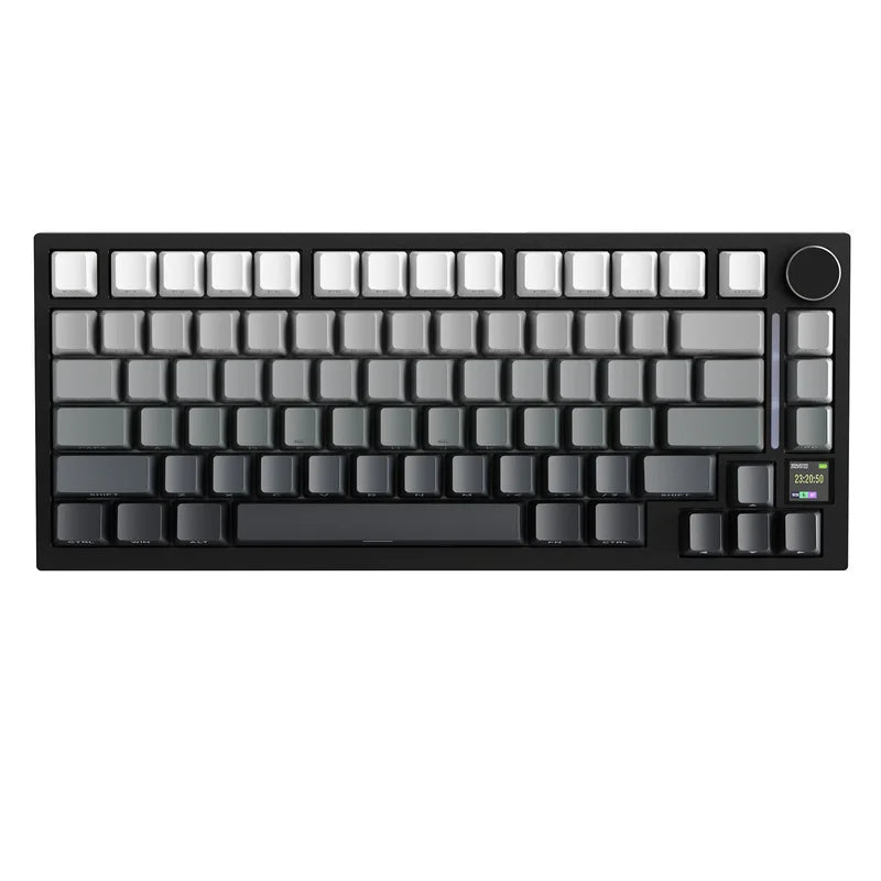 Attack shark x820ultra tri-mode gasket mechanical keyboard - black gradient - keyboards