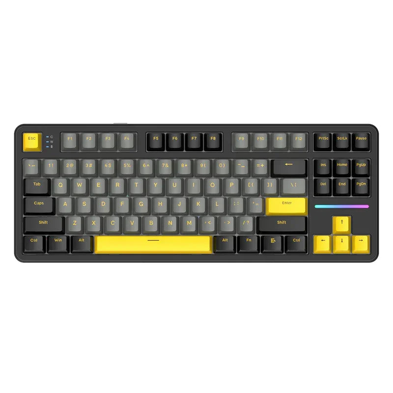 Attack shark x87 tri-mode gasket mechanical keyboard - keyboards