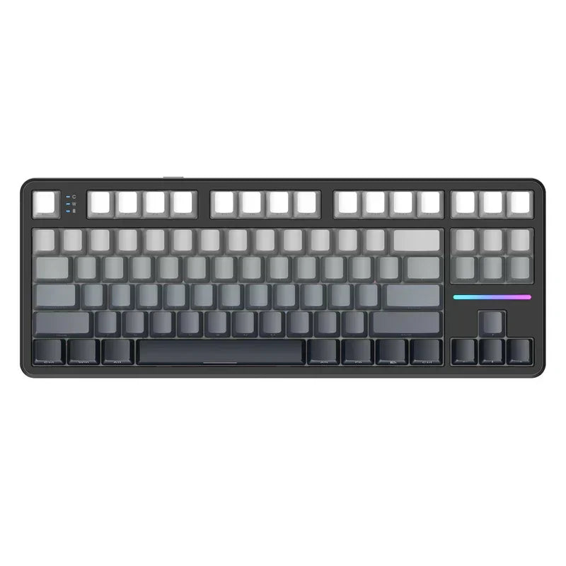 Attack shark x87 tri-mode gasket mechanical keyboard - keyboards