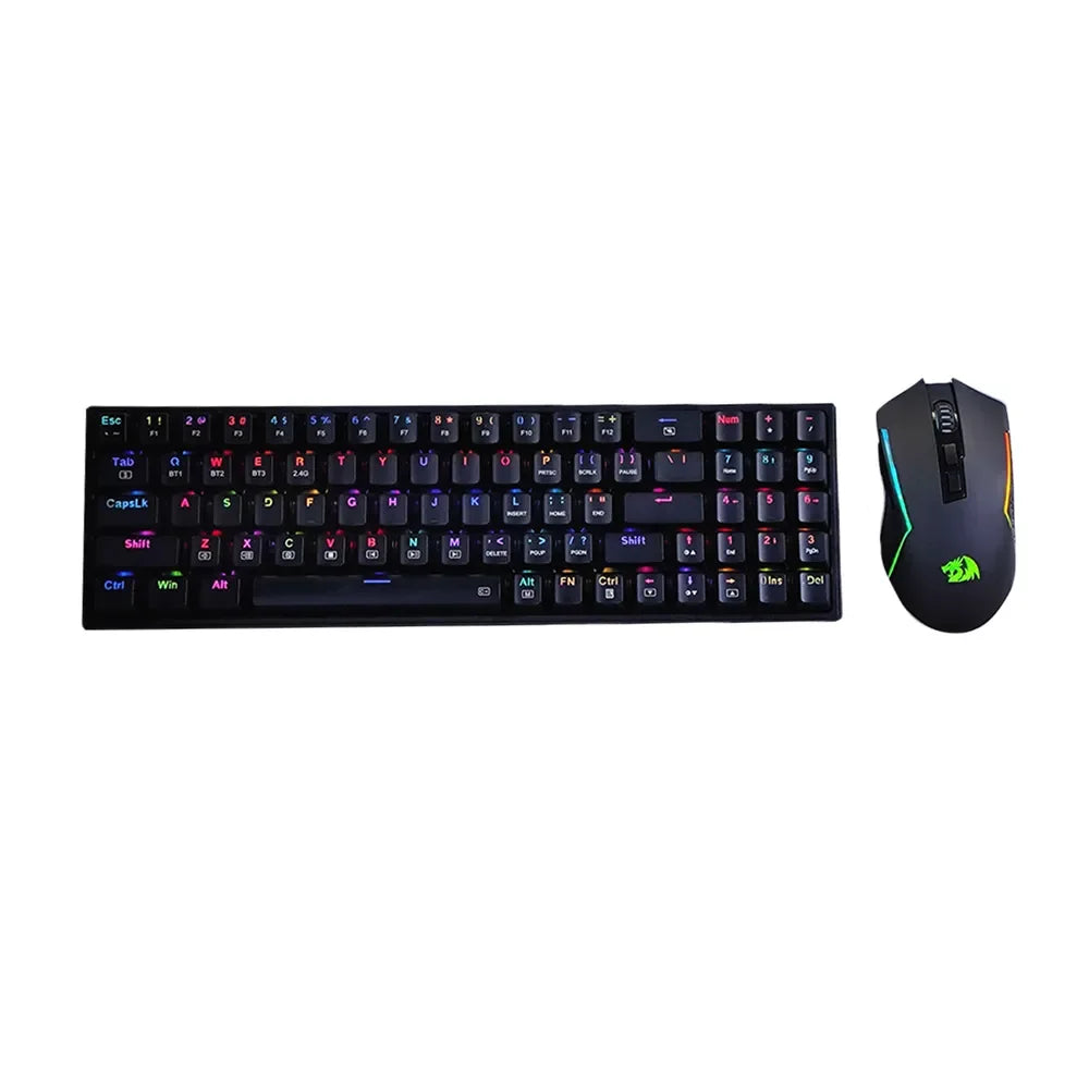 Combo redragon pollux trident s136 negro español - mejora tu experiencia de juego con este combo 2 en 1