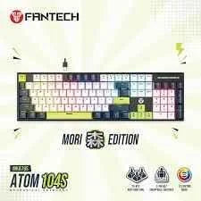 Fantech atom104s mk878s mechanical gaming keyboard mori edition white - keyboard