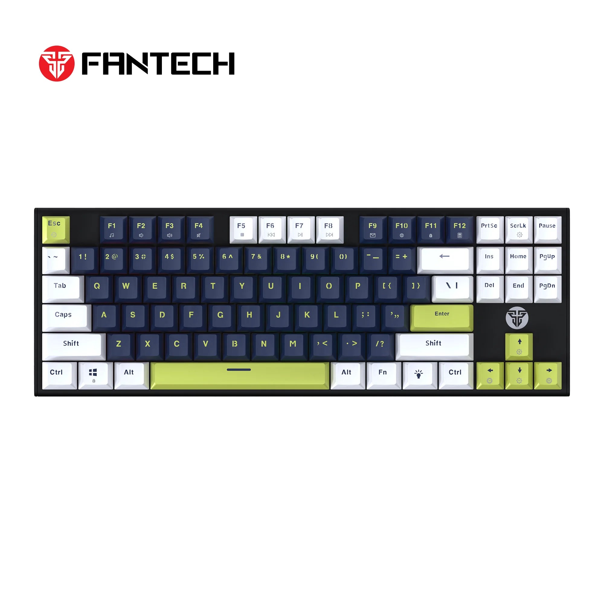 Fantech atom87s mk877s keyboard - mori edition black mechanical gaming keyboard