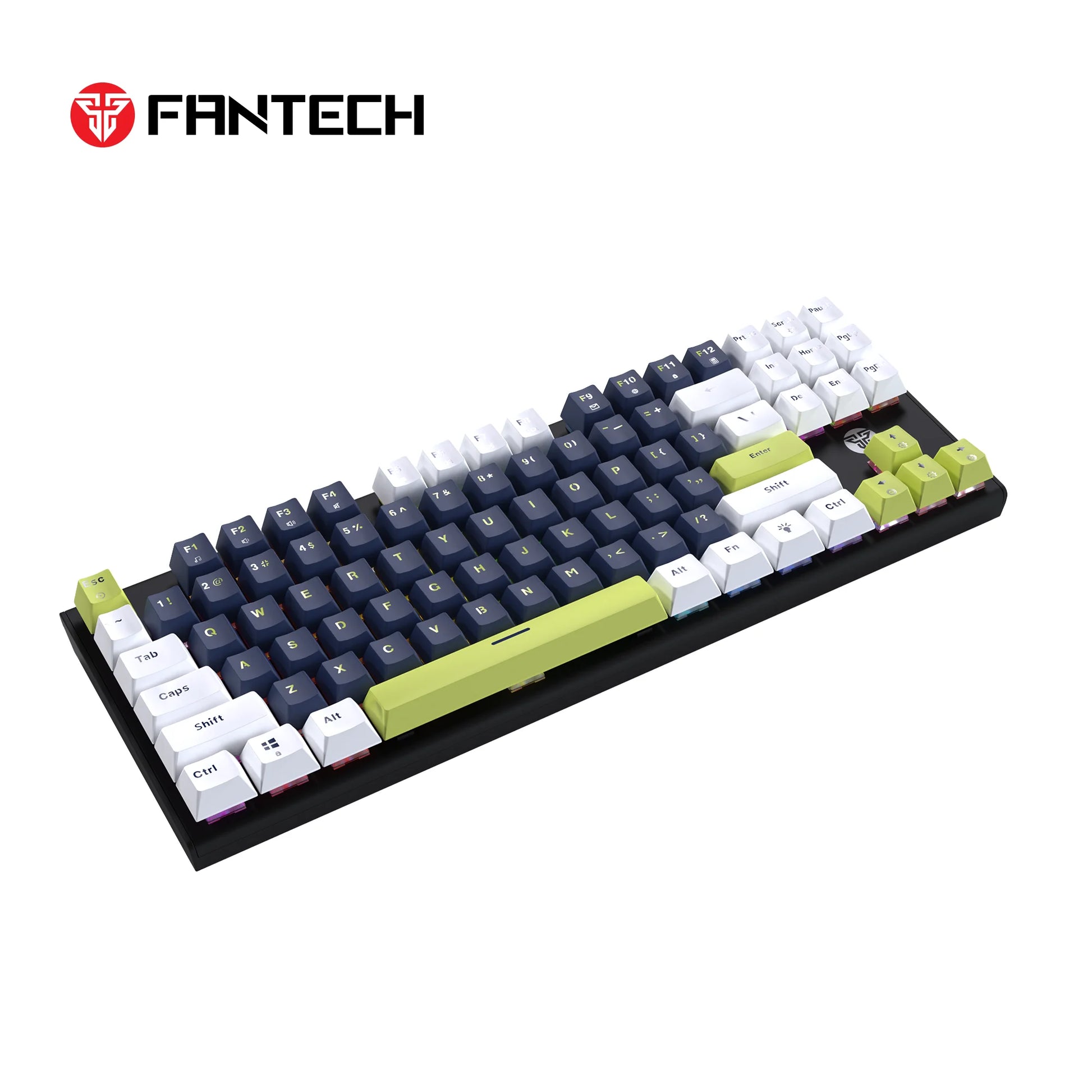 Fantech atom87s mk877s keyboard - mori edition black mechanical gaming keyboard