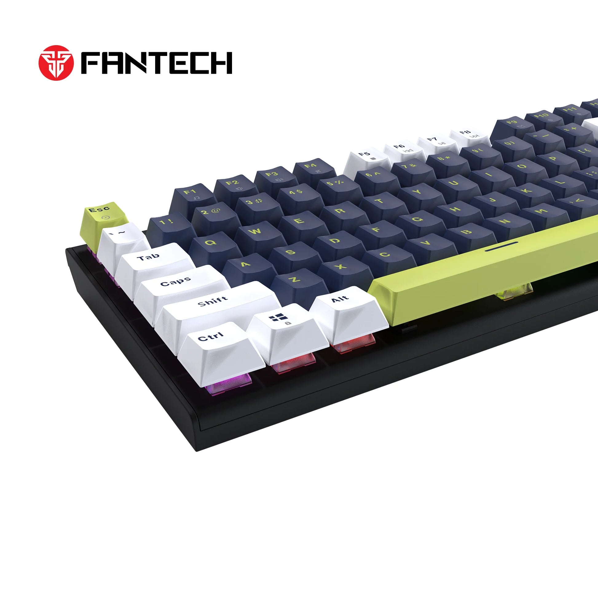 Fantech atom87s mk877s keyboard - mori edition black mechanical gaming keyboard