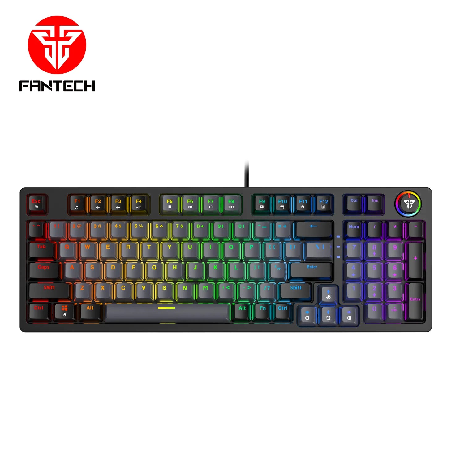 Fantech atom96 mk890 keyboard for ultimate gaming performance - keyboard
