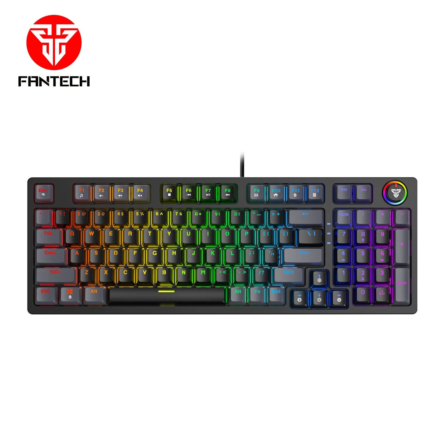 Fantech atom96 mk890 keyboard for ultimate gaming performance - keyboard
