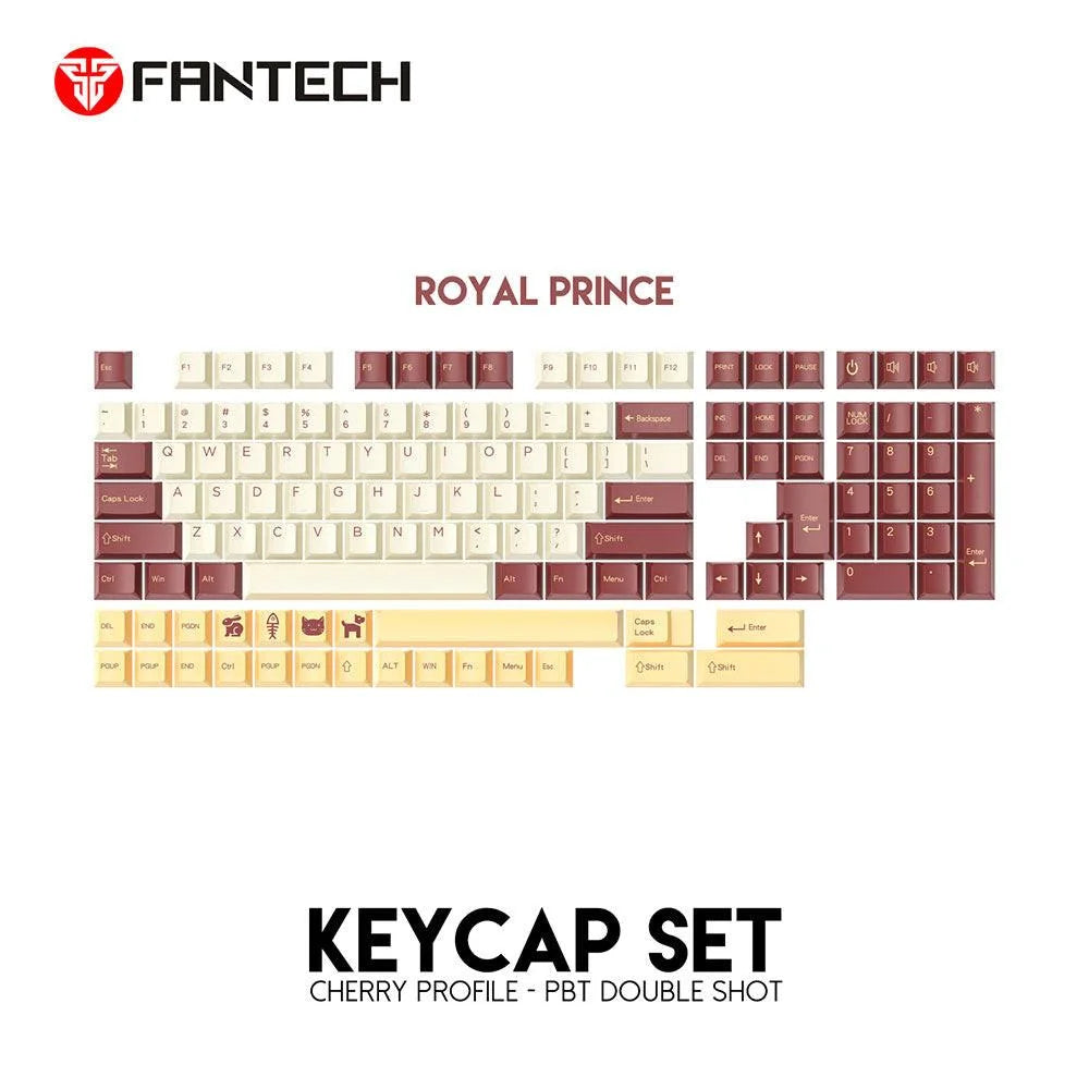 Fantech keycap set ack01 - enhance your gaming experience with premium keycaps - keyboard