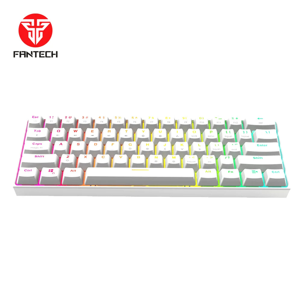 Fantech maxfit61 mk857 rgb space edition mechanical keyboard - keyboard