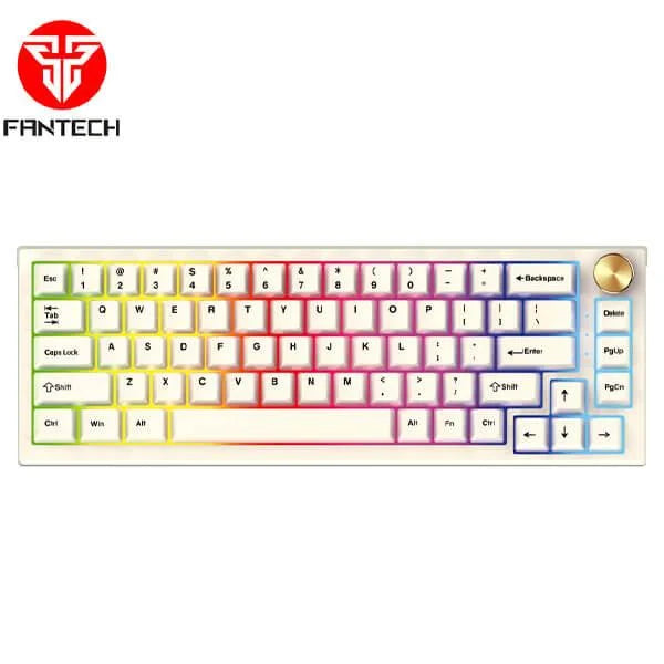Fantech maxfit67 mk858 modular bluetooth wireless rgb mechanical keyboard - space edition - keyboards