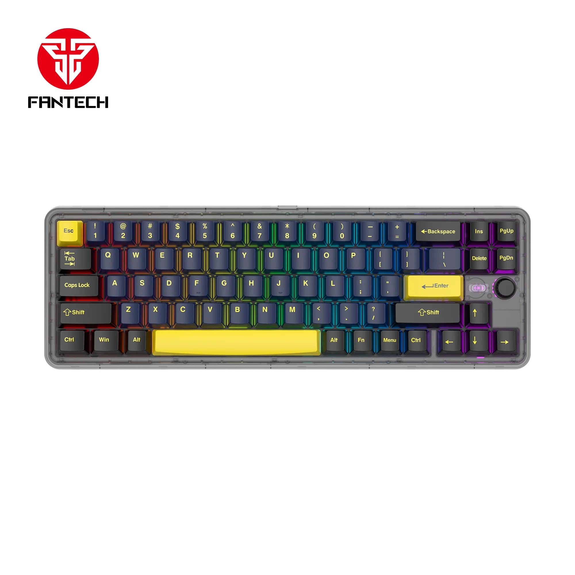 Fantech maxfit70 mk911 gaming keyboard vibe edition grand cobalt - keyboard