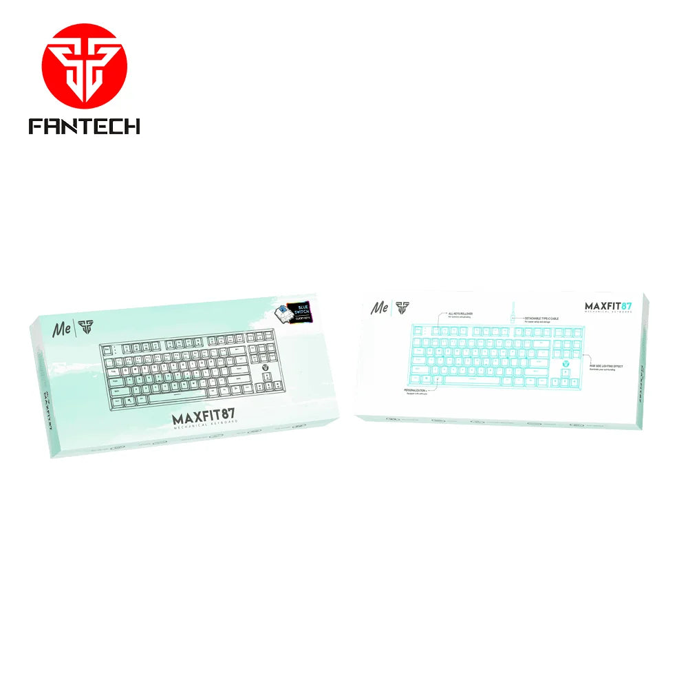 Fantech maxfit87 mk856 rgb mechanical keyboard - keyboard
