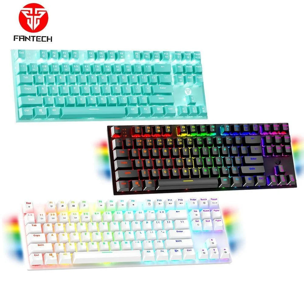 Fantech maxfit87 mk856 rgb mechanical keyboard - keyboard