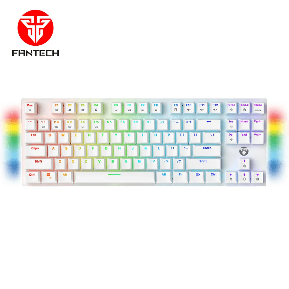 Fantech maxfit87 mk856 space edition rgb mechanical keyboard - keyboard
