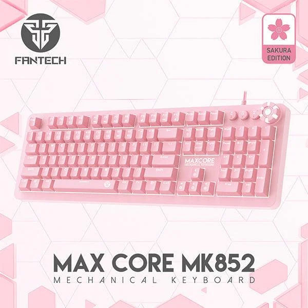 Fantech mk852 max core sakura edition mechanical gaming keyboard - keyboards