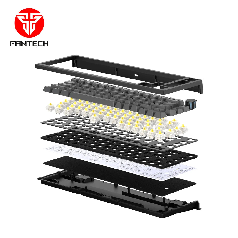 Fantech mk858 maxfit67 wireless mechanical keyboard - keyboard