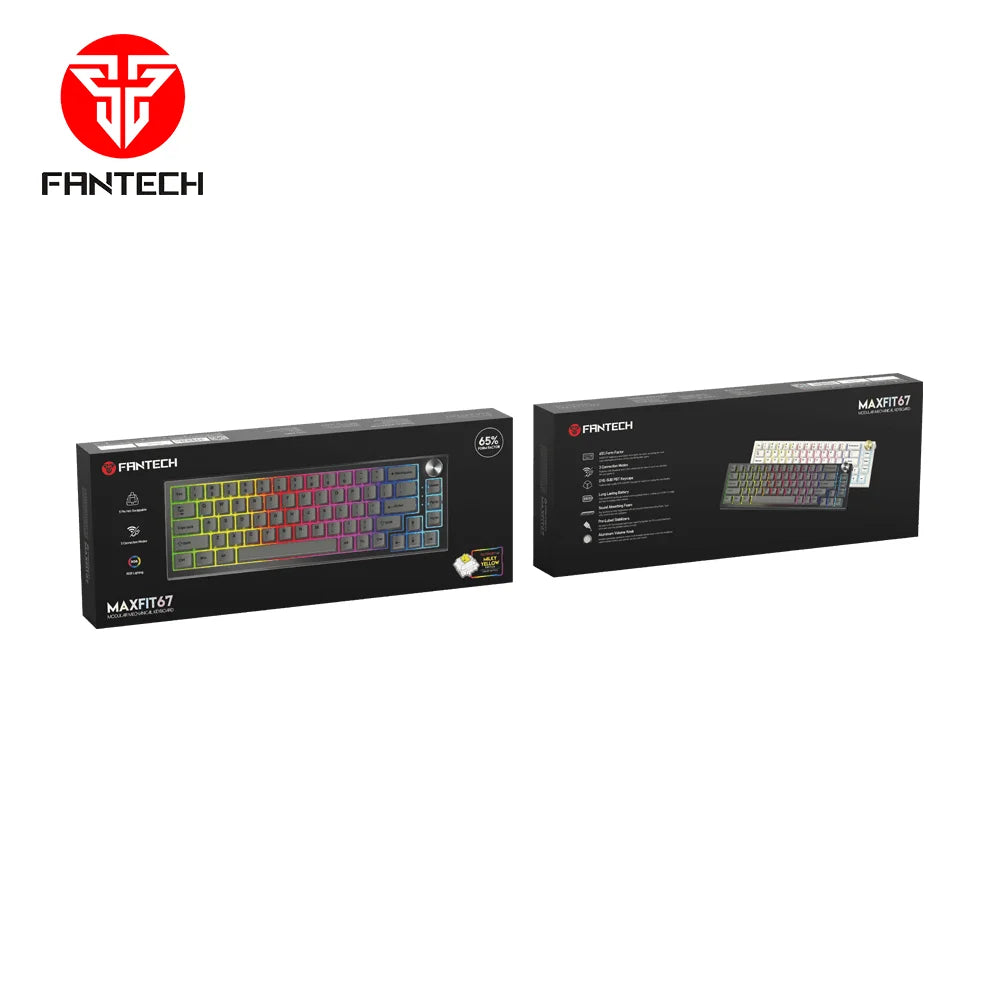 Fantech mk858 maxfit67 wireless mechanical keyboard - keyboard