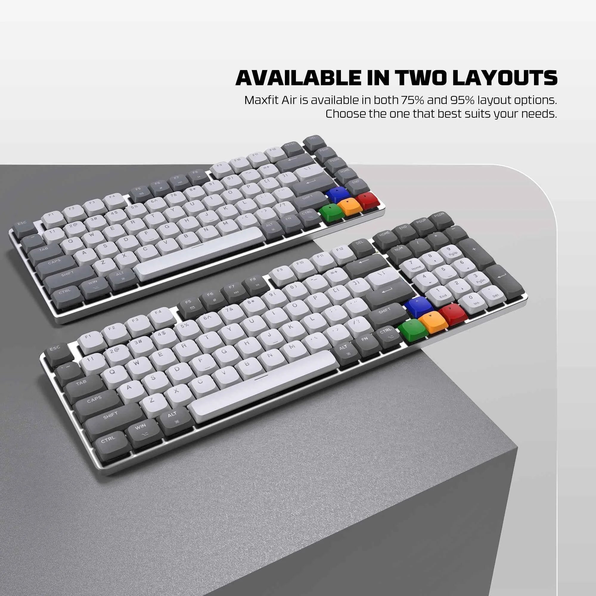 Fantech mk916 low profile wireless keyboard - super maxfit air99 design - keyboard