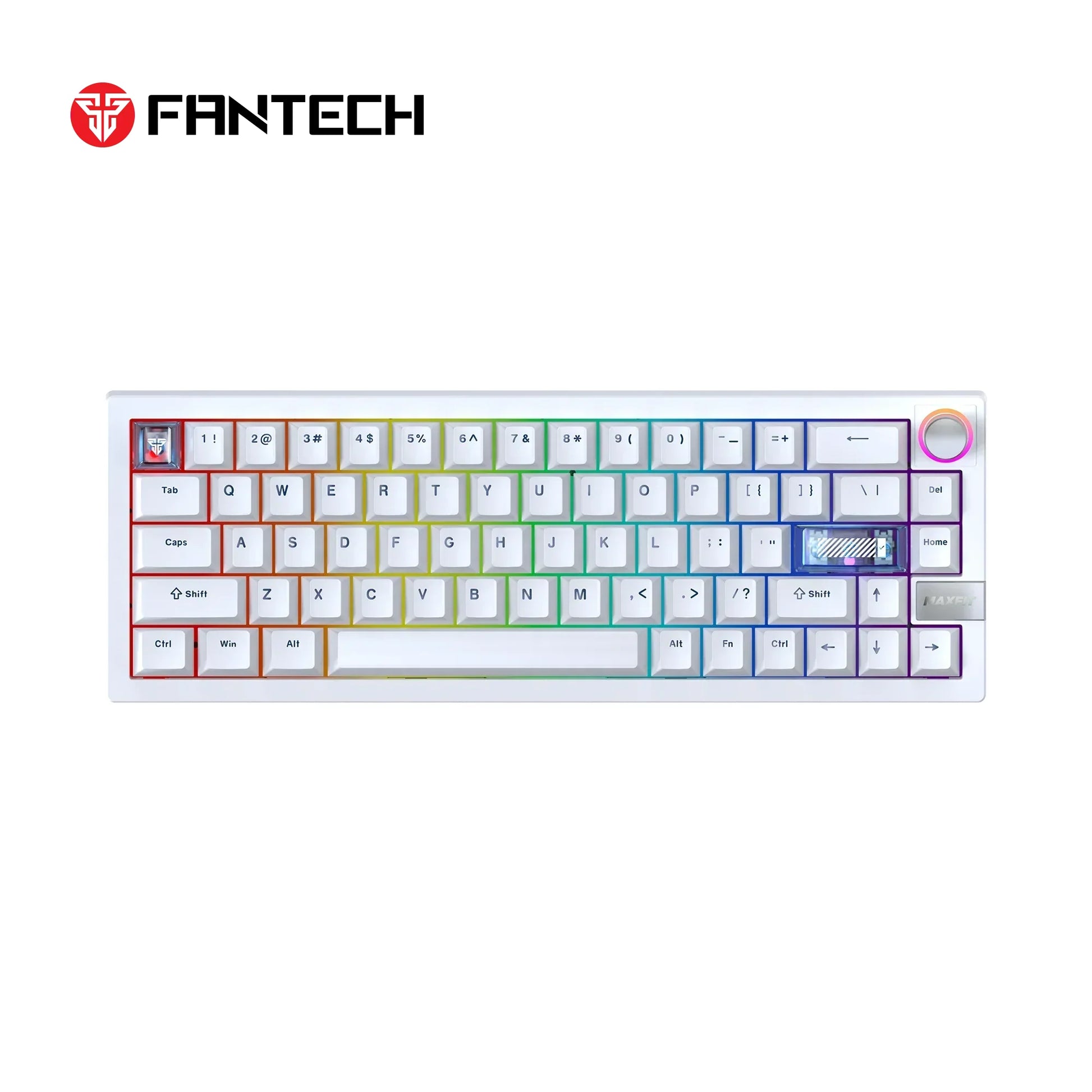 Fantech mk920 maxfit6 wireless mechanical gaming keyboard white - keyboards