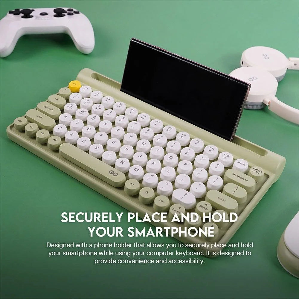Fantech mochi wireless keyboard mouse combo set for windows - 80 keys