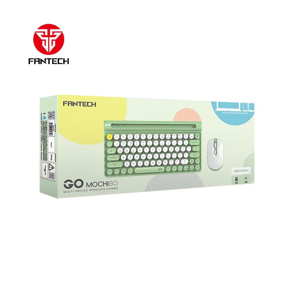 Fantech mochi wireless keyboard mouse combo set for windows - 80 keys