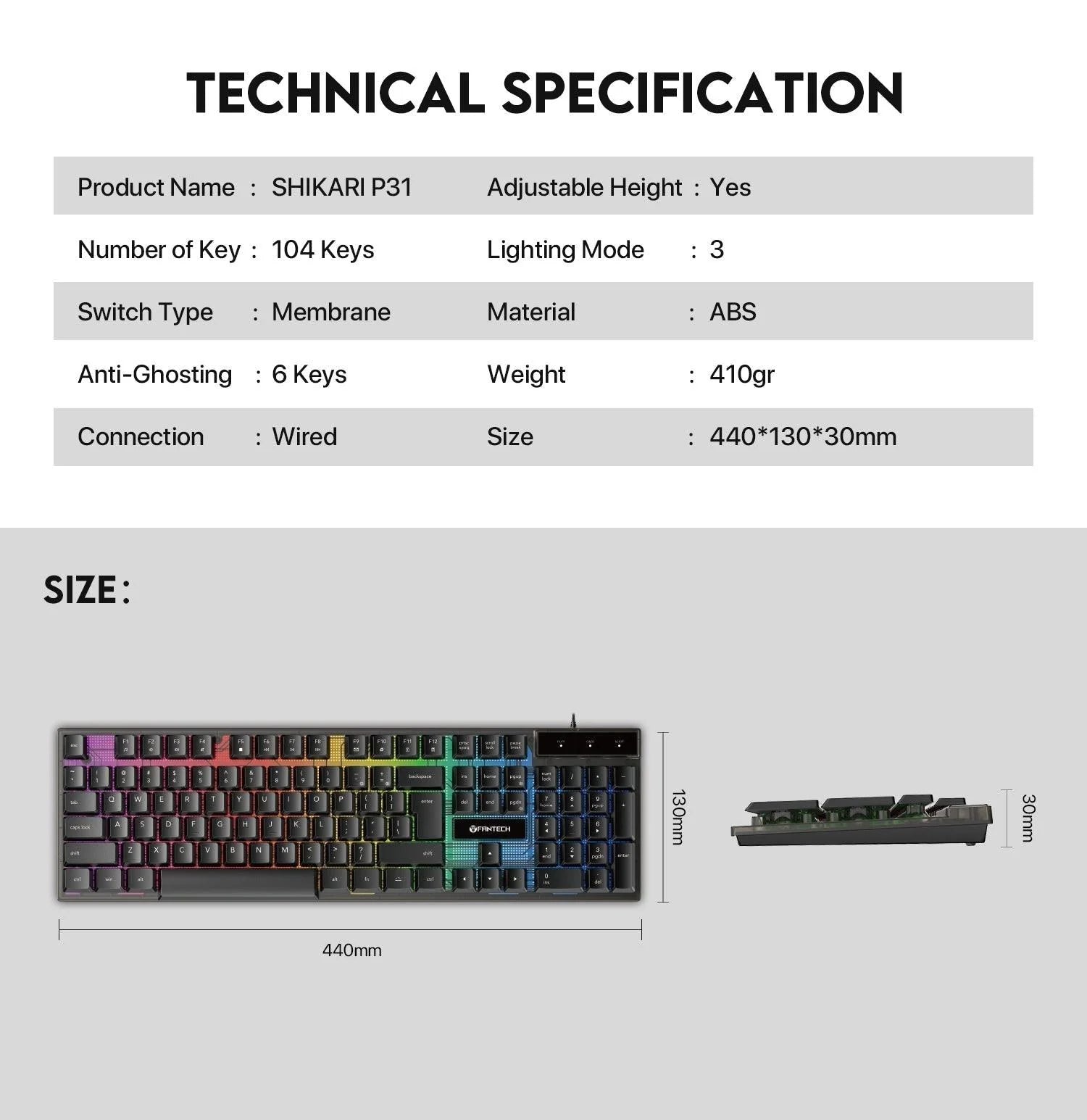 Fantech p31 hero gaming set - ultimate gaming bundle for enthusiasts - bundle