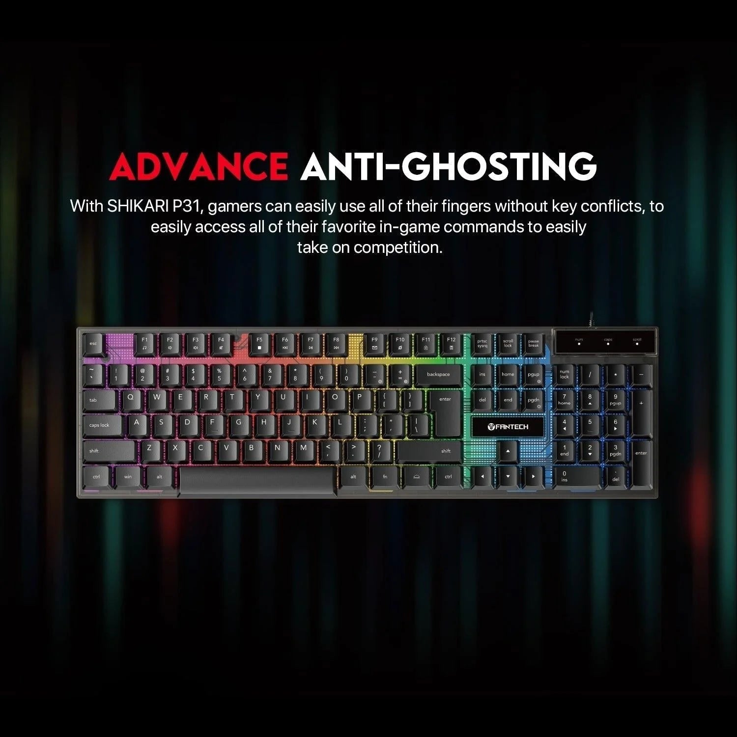 Fantech p31 hero gaming set - ultimate gaming bundle for enthusiasts - bundle