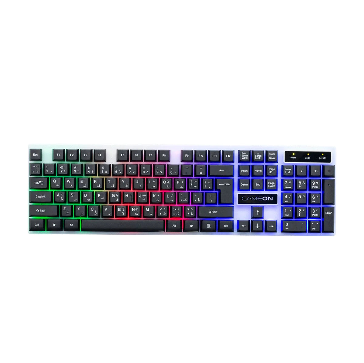 Gameon dominion series go21km-b rgb wired - keyboards