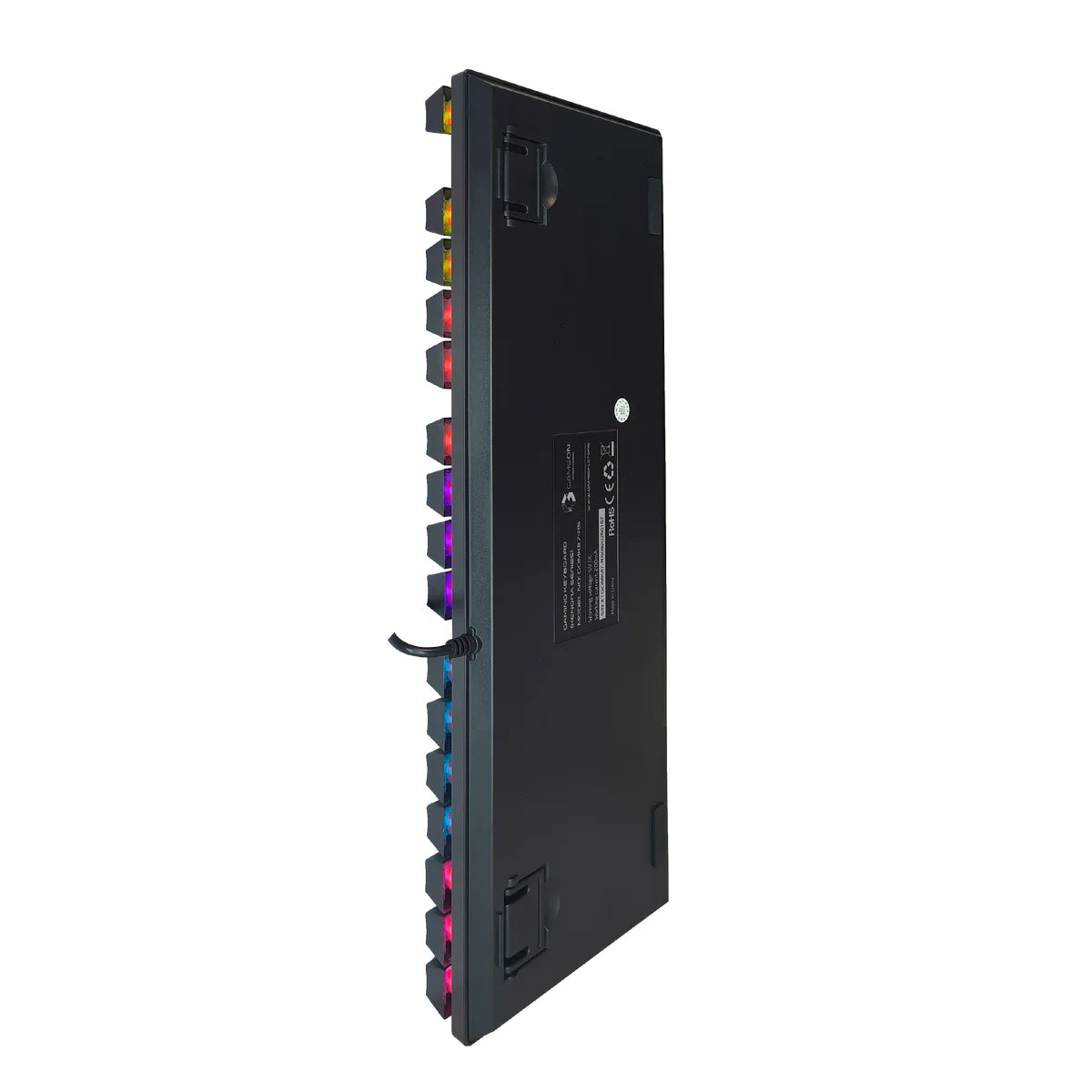 Gameon kenora series gomk87-rs 80% rgb mechanical - keyboards