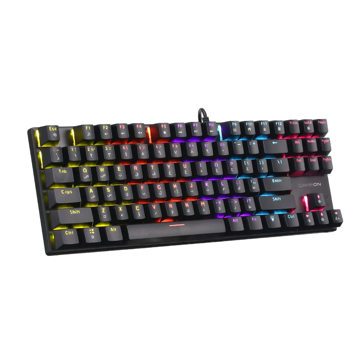 Gameon kenora series gomk87-rs 80% rgb mechanical - keyboards