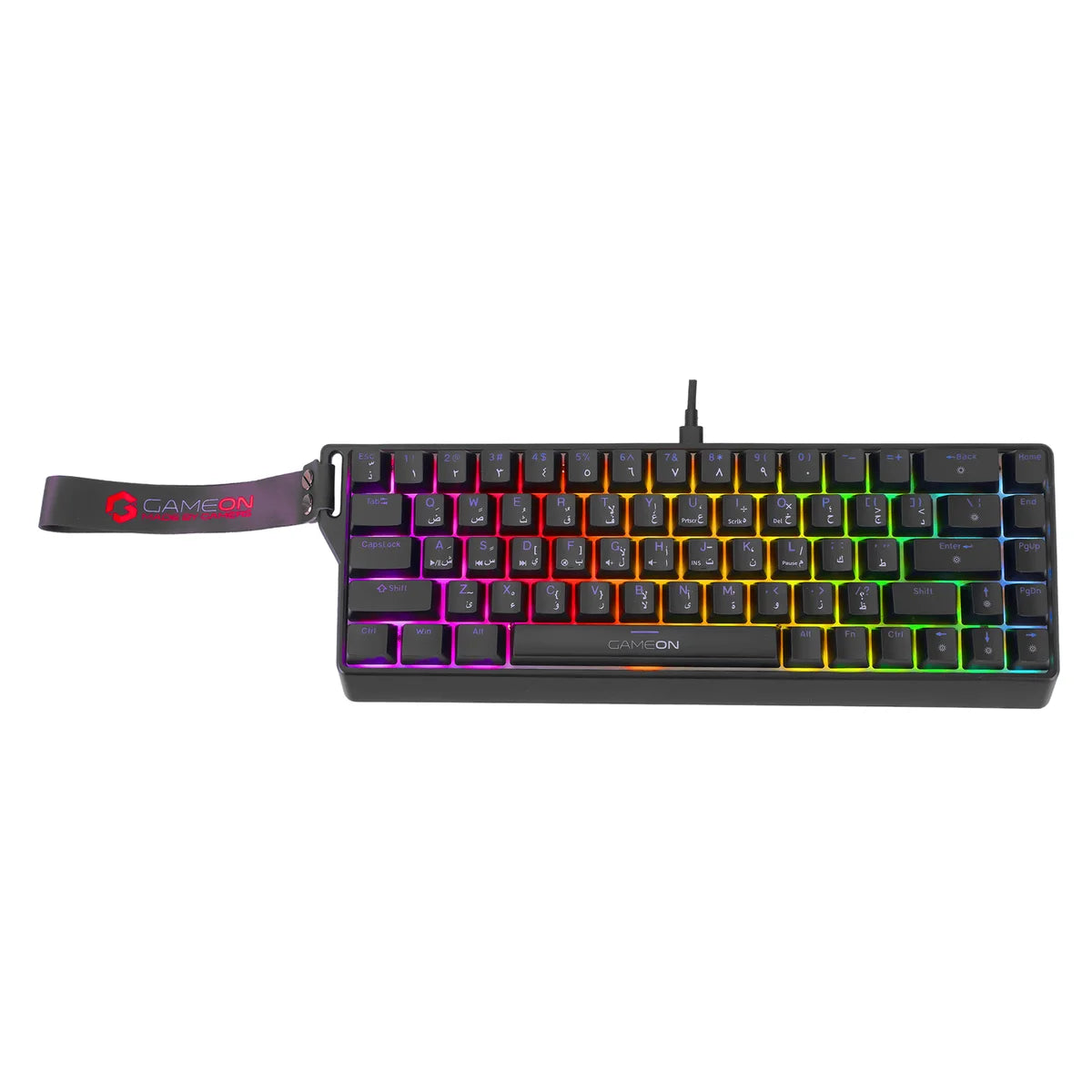 Gameon magpro series gomg1k8-rs 60% rgb magnetic - keyboards