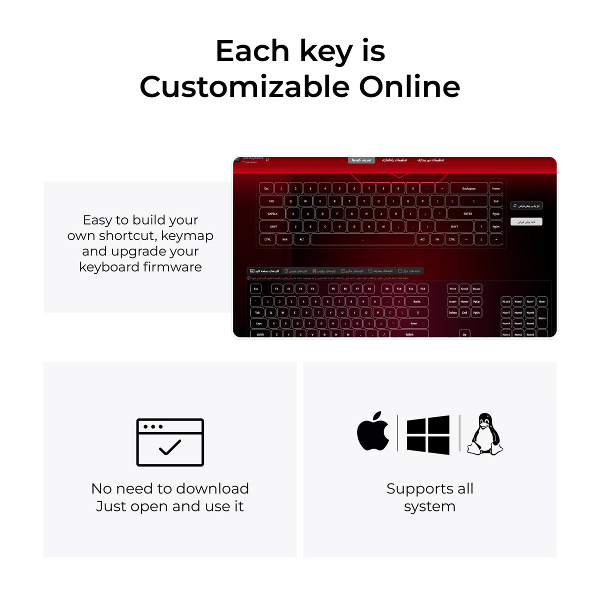 Gameon magpro series gomg1k8-rs 60% rgb magnetic - keyboards
