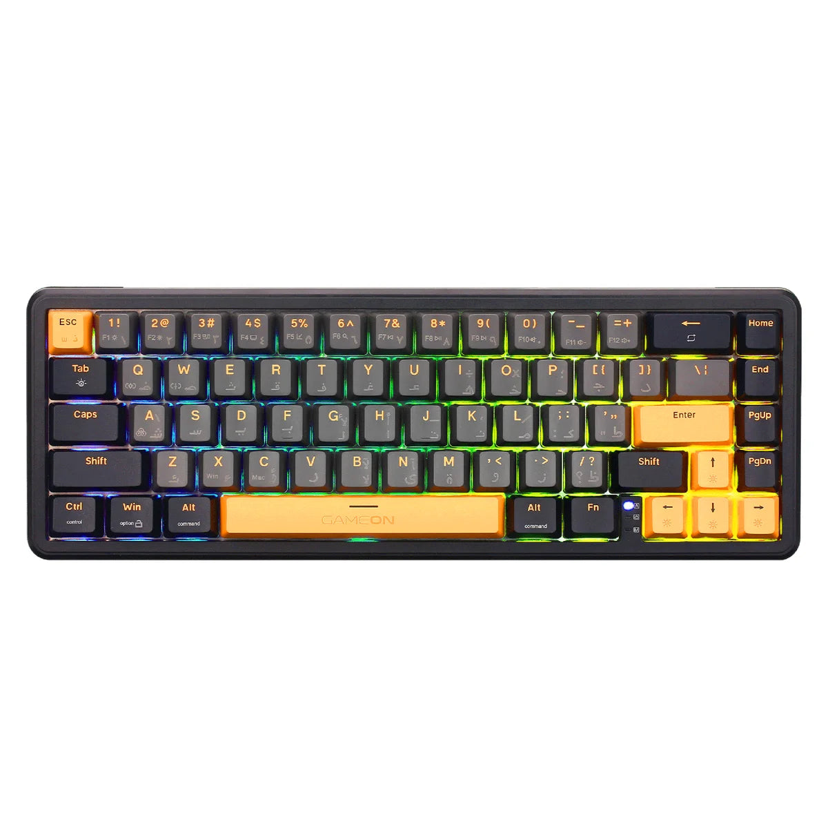 Gameon volt series gomgk68-rs 60% rgb magnetic - keyboards