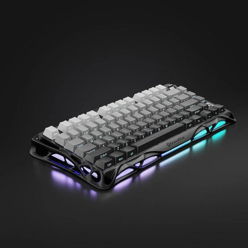 Gravastar mercury k1 gaming keyboard - black - keyboards