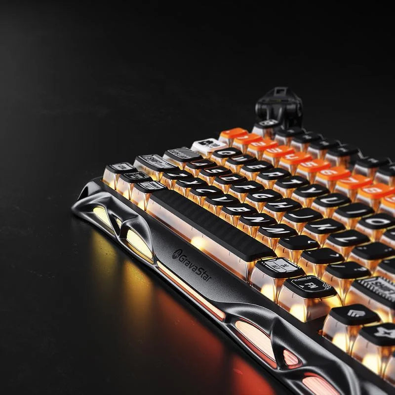 Gravastar mercury k1 pro wireless gaming keyboard - keyboards