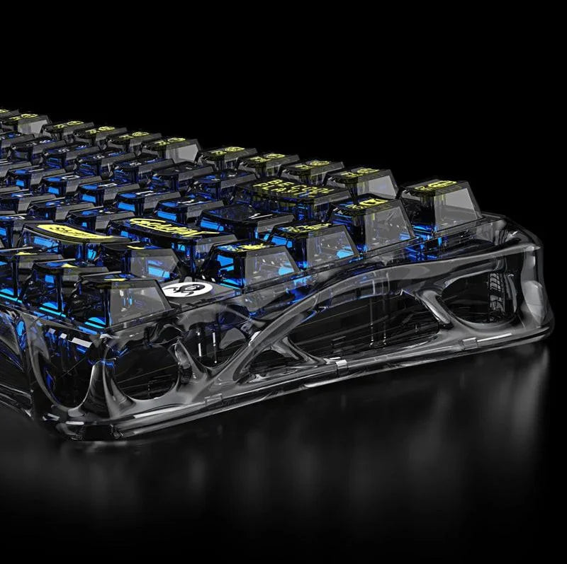 Gravaster mercury k1 lite - transparent black - keyboards